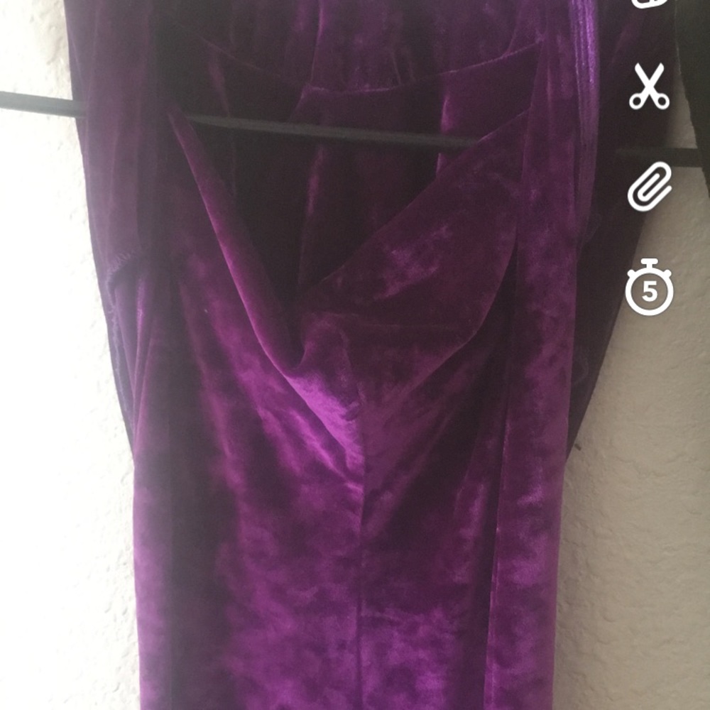 Warrior Within purple velvet onsie